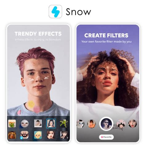are there free filters similar to snapchat iphone